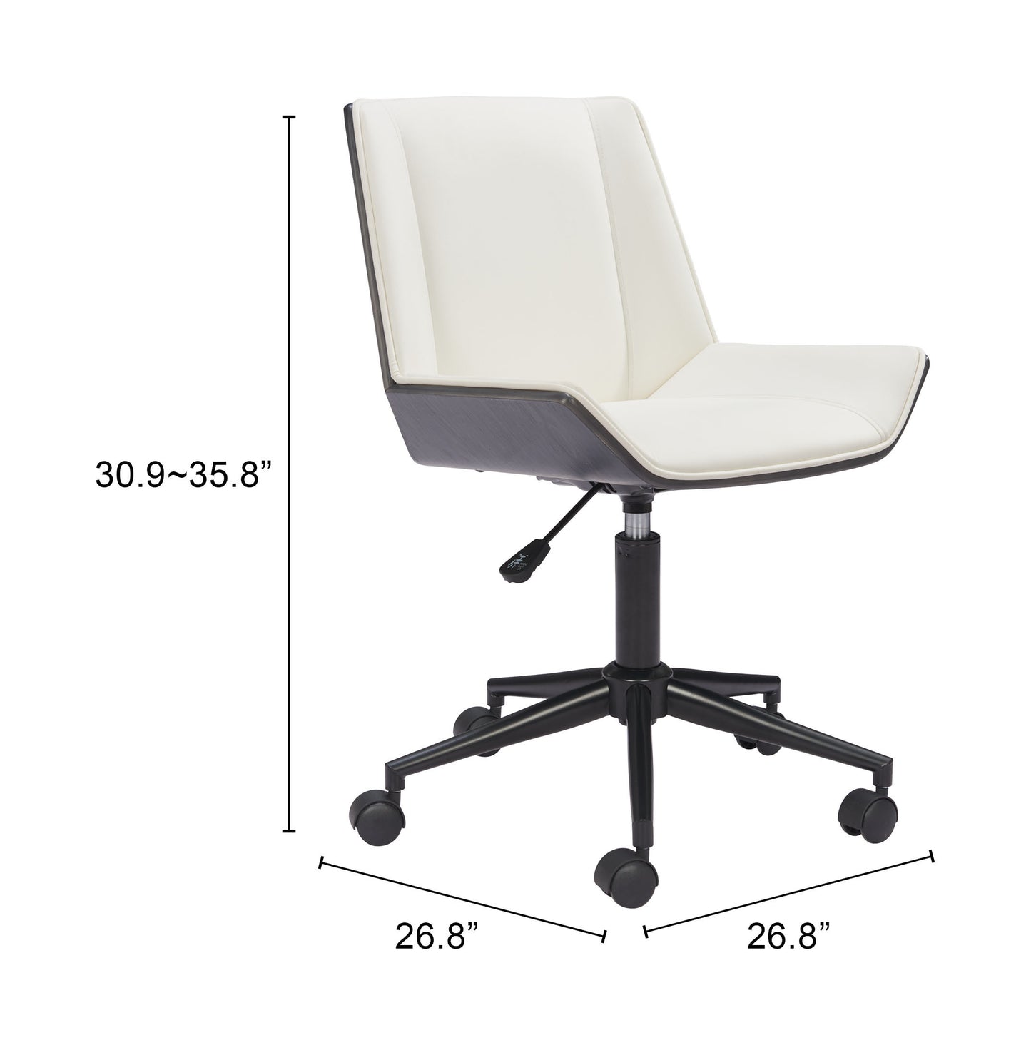 Zuo Modern Maker Office Chair White