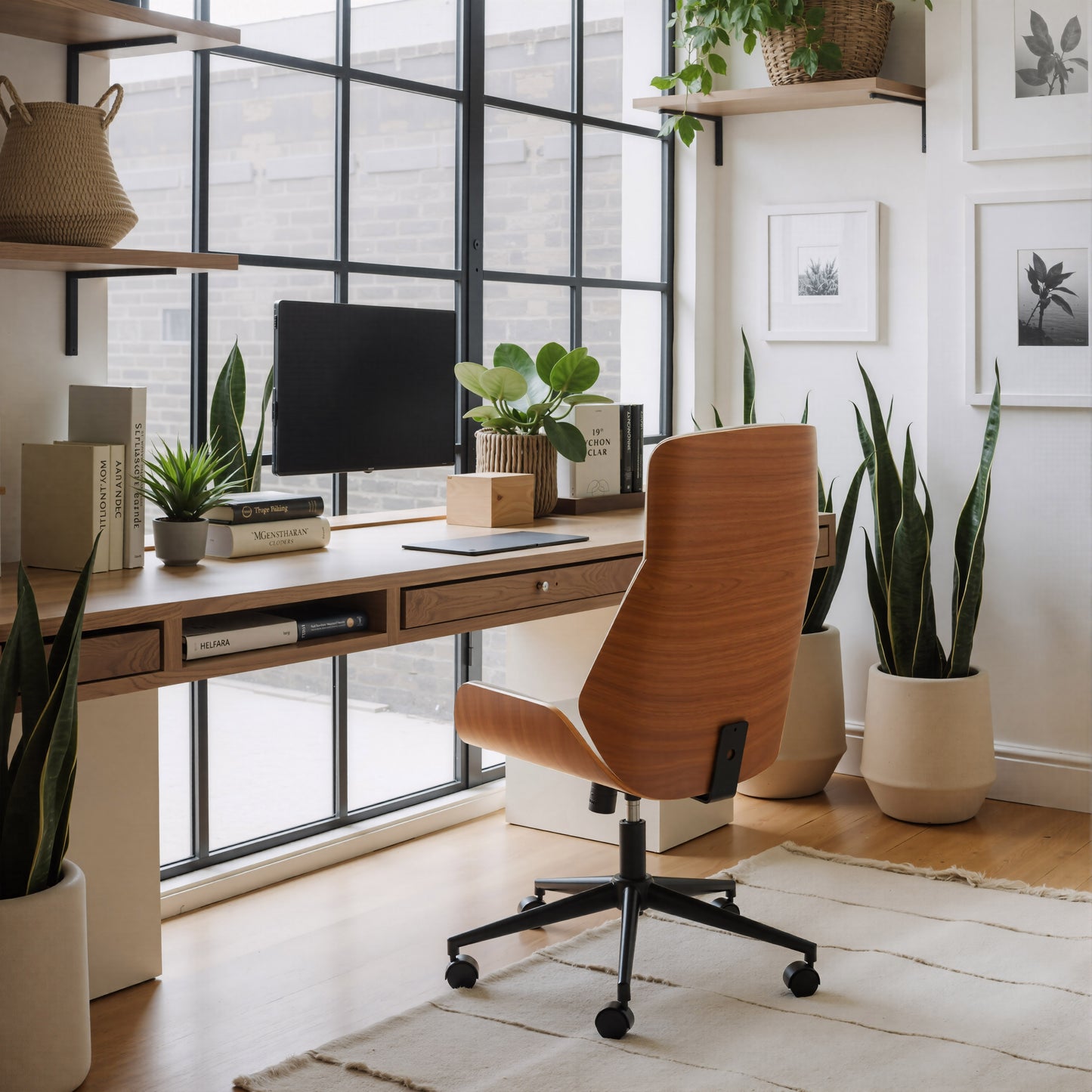 Zuo Modern High Back Office Chair White