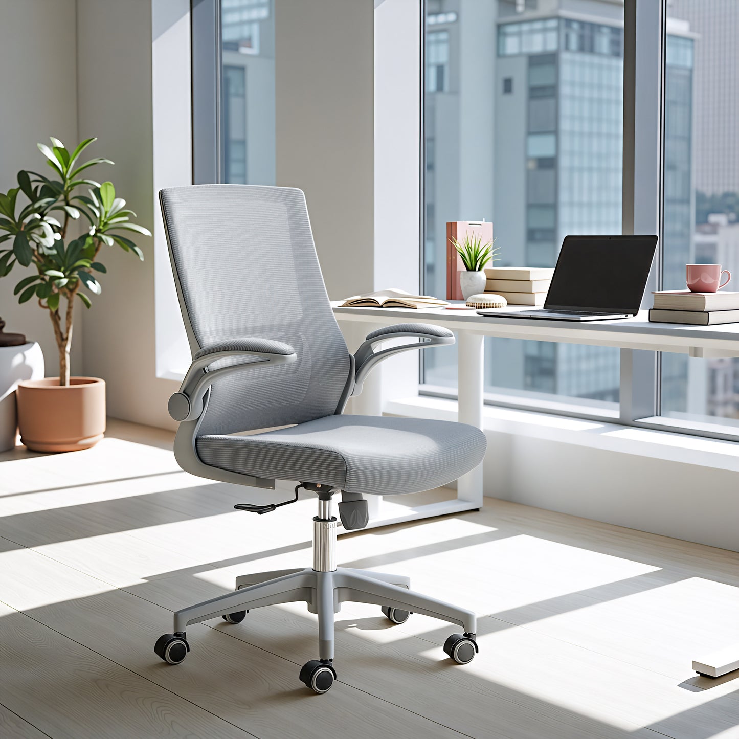 Zuo Modern Pater Office Chair Gray