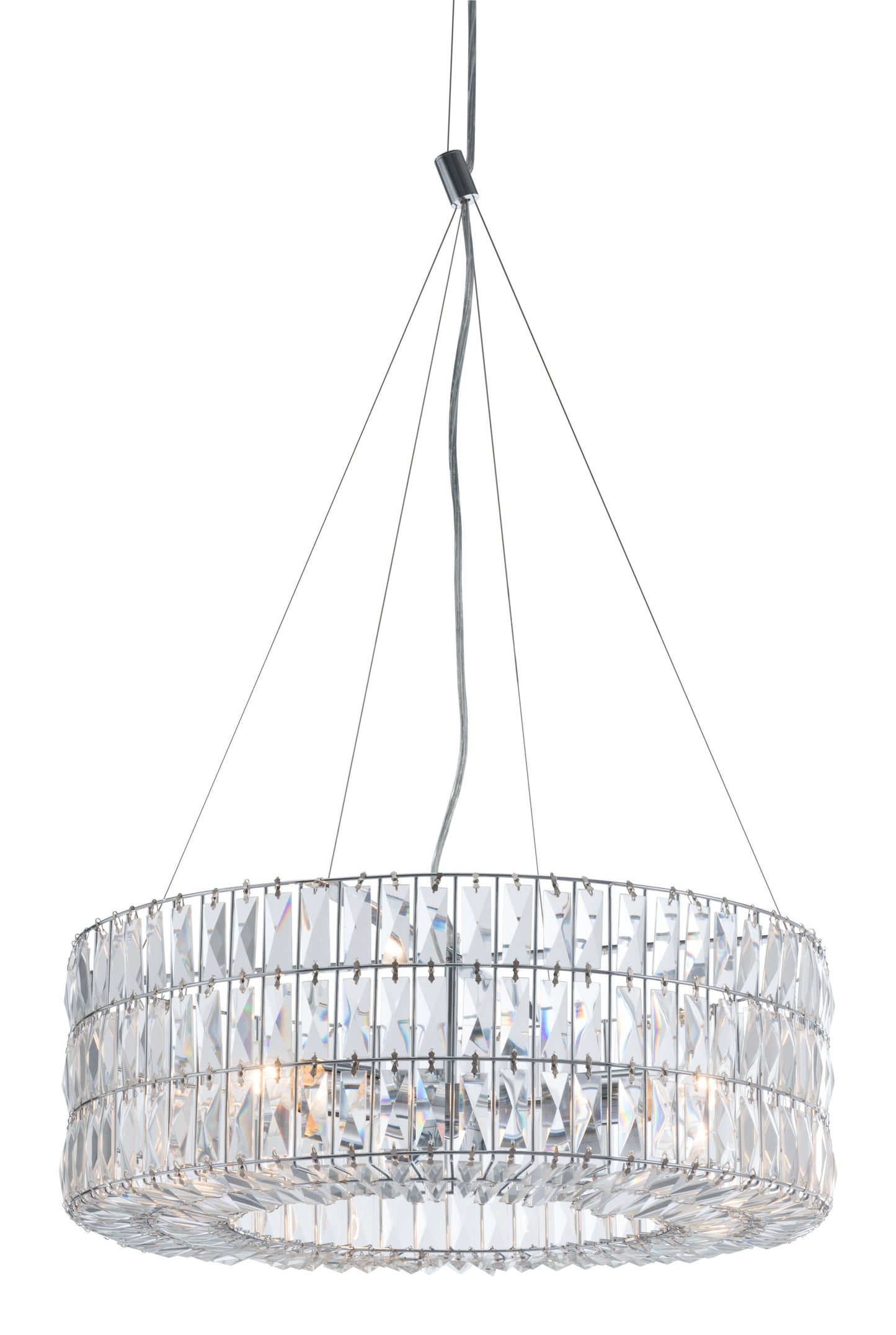 Zuo Modern Jena Ceiling Lamp Chrome