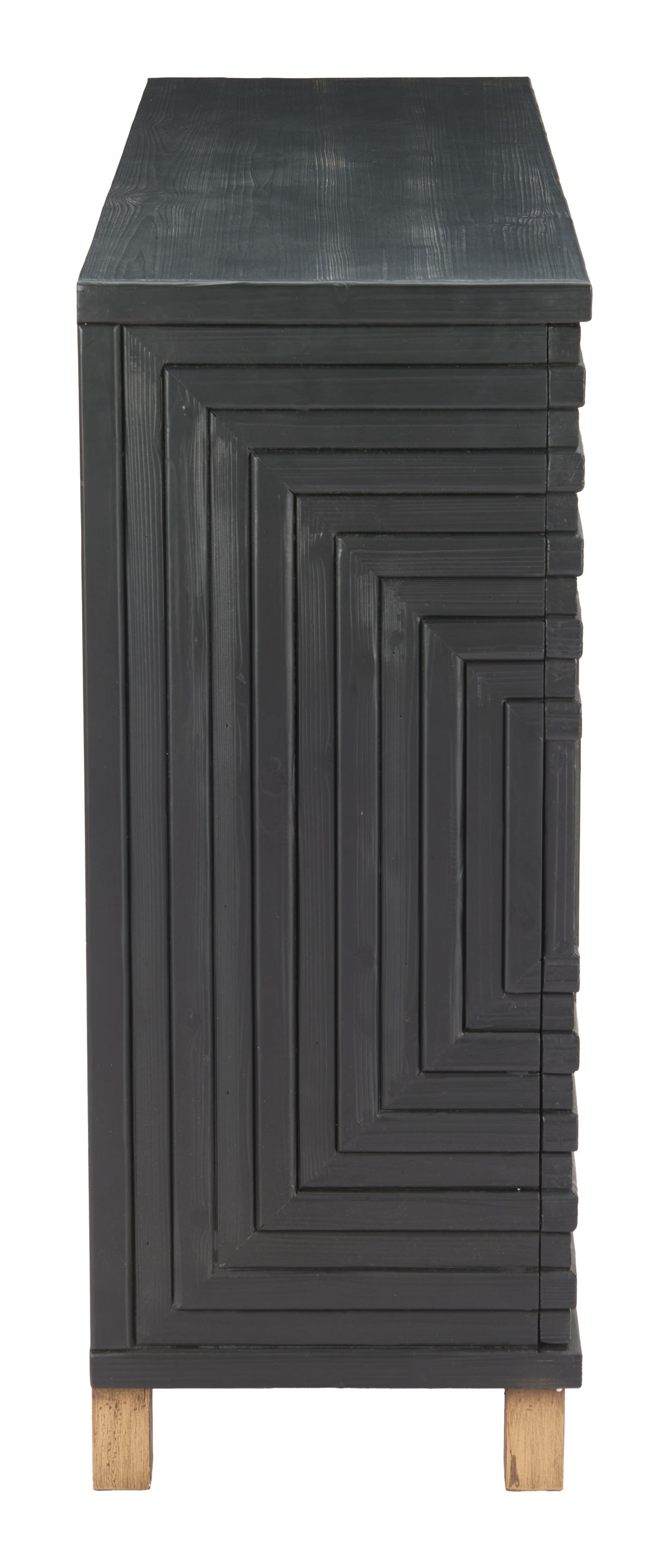 Zuo Modern Trazo Cabinet Black