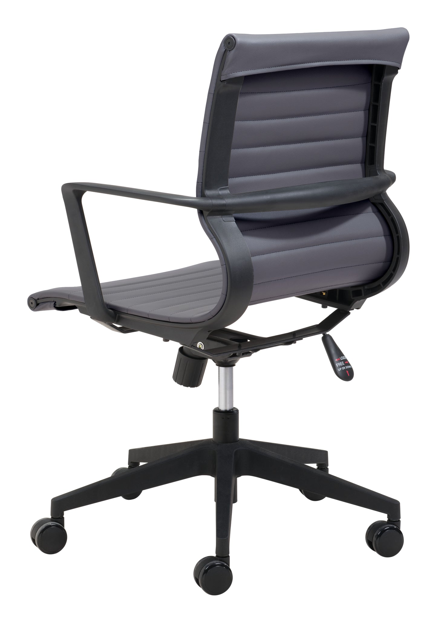 Zuo Modern Stacy Office Chair Dark Gray