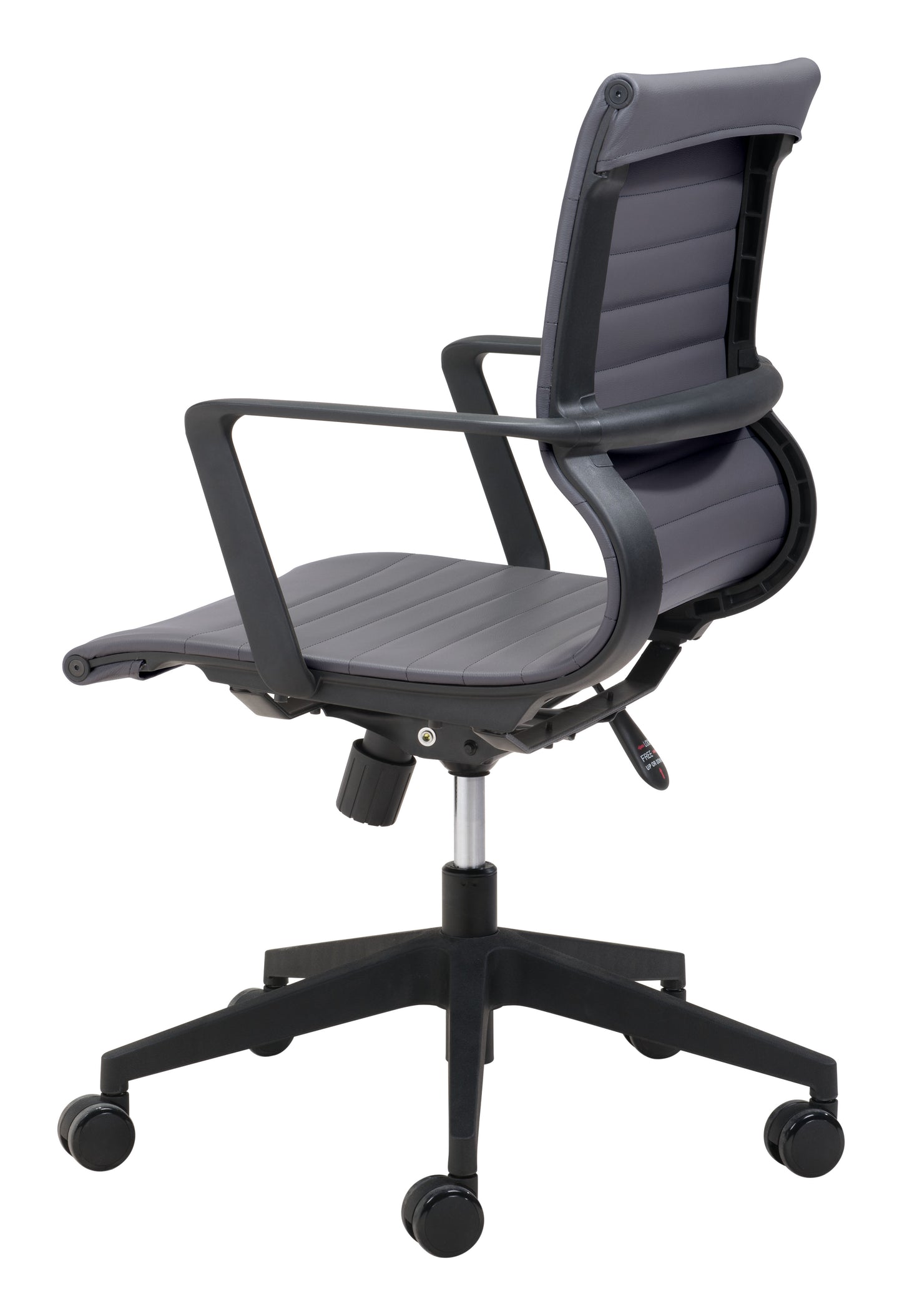 Zuo Modern Stacy Office Chair Dark Gray
