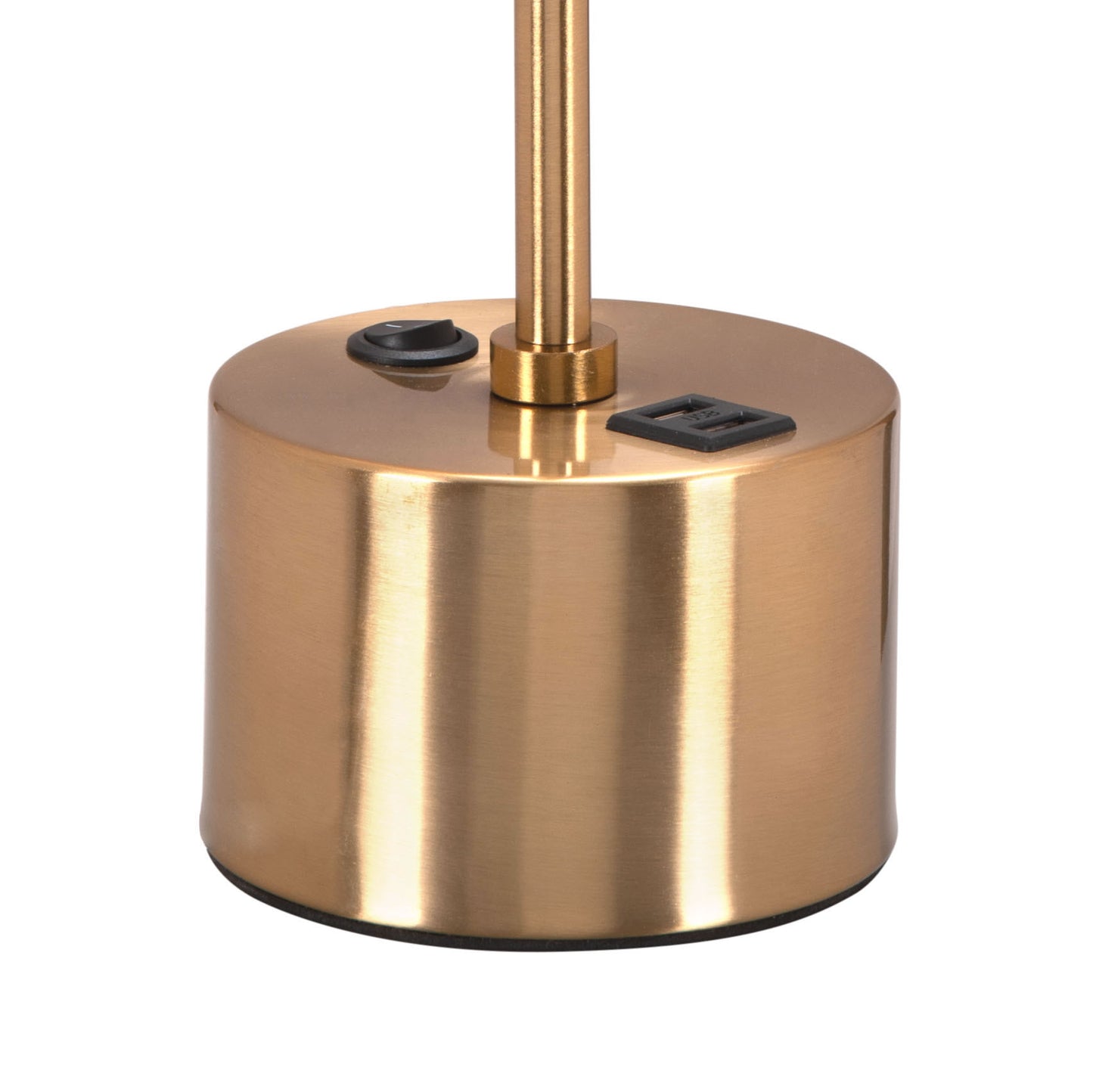 Zuo Modern Kippy Table Lamp Brown & Brass