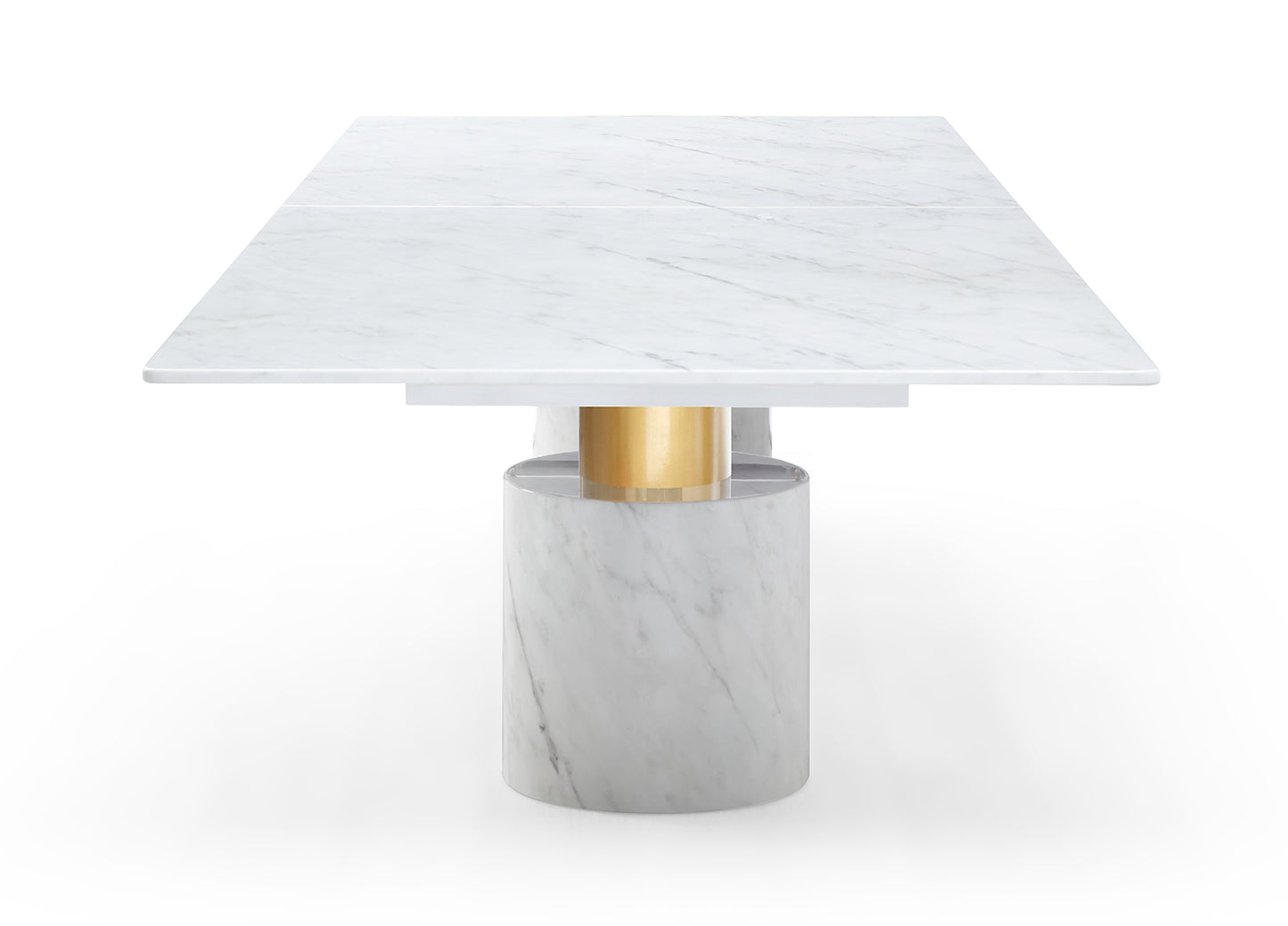 Whiteline Modern Living Geneva Conference Table White