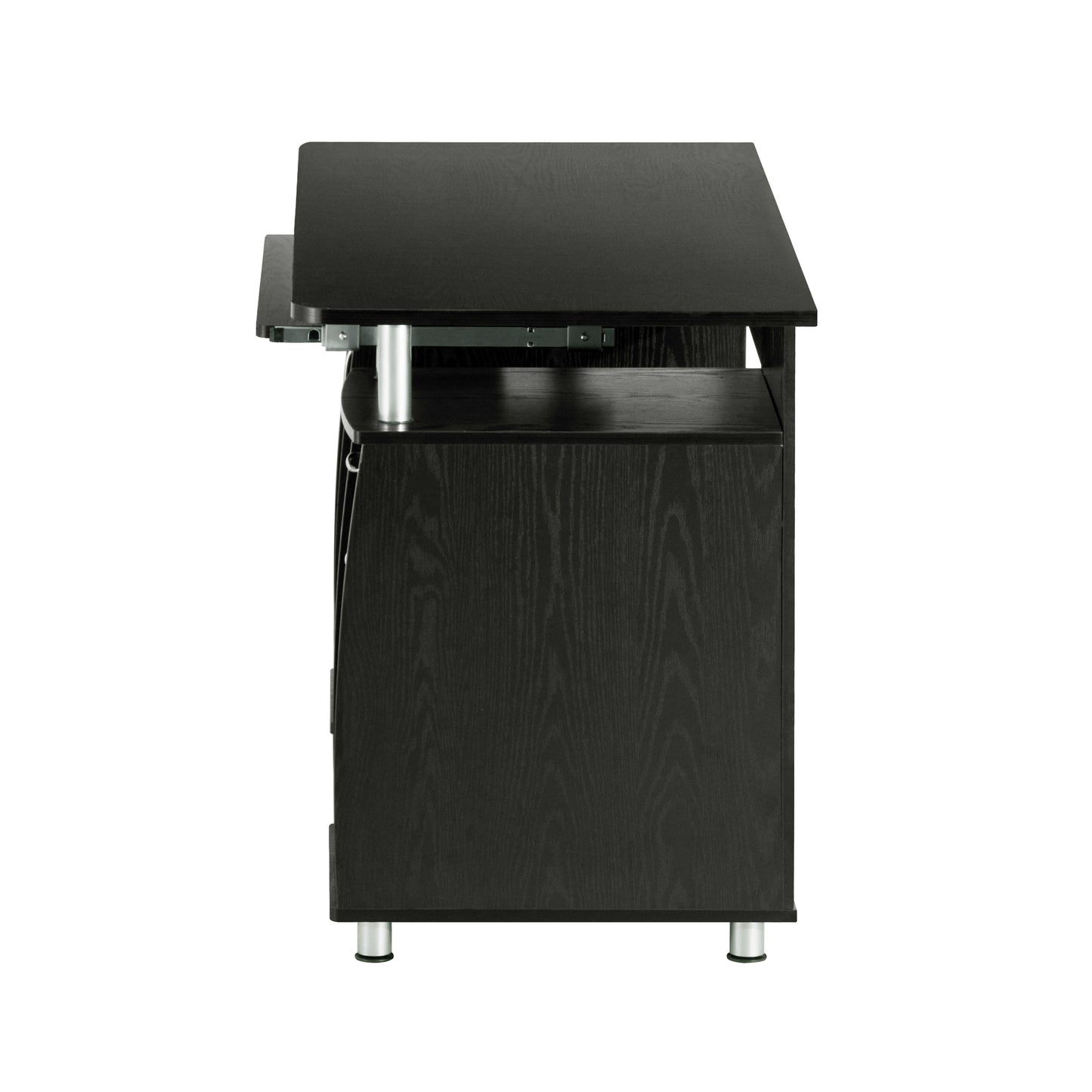 Techni Mobili Complete Workstation Computer Desk with Storage, Espresso