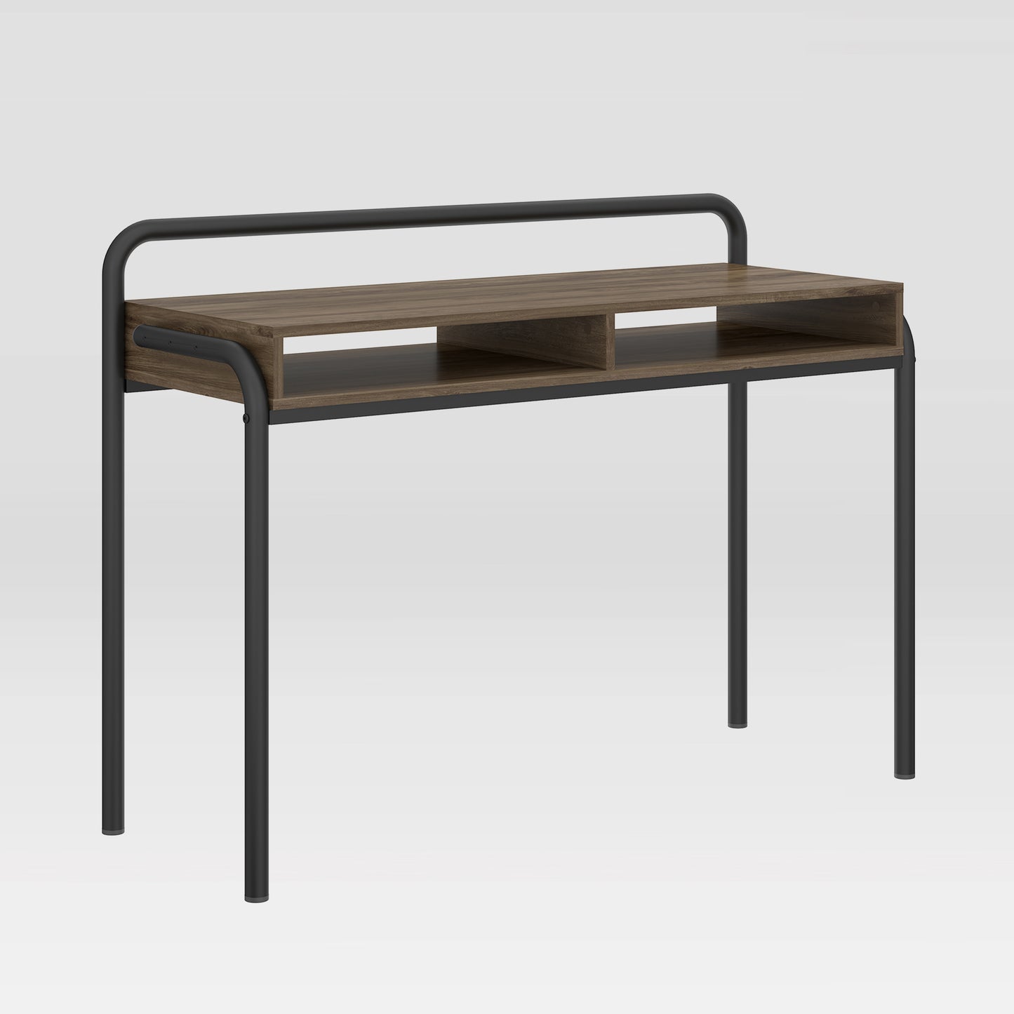 Techni Mobili Modern Classic Writing Desk, Walnut