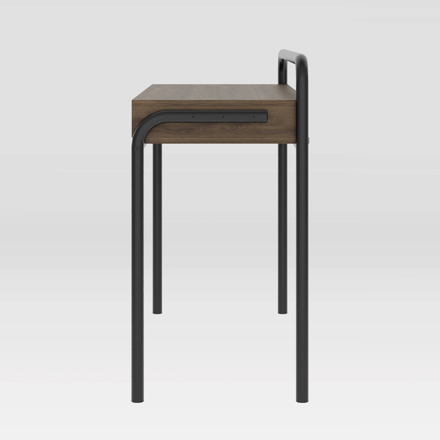 Techni Mobili Modern Classic Writing Desk, Walnut