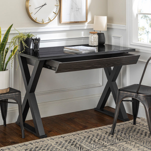 48" Xtra Computer Desk - Black