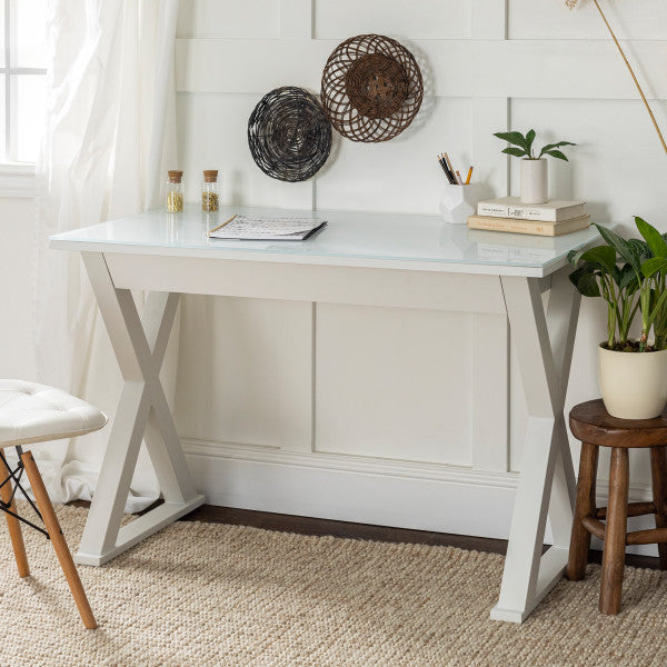 48" Xtra Computer Desk - White