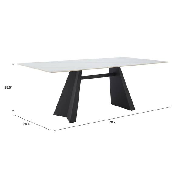 Zuo Modern Inky Conference Table White