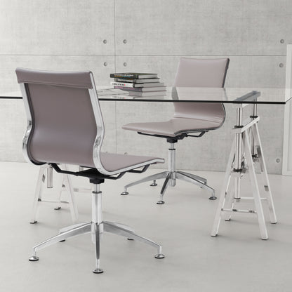 Zuo Modern Glider Conference Chair Taupe