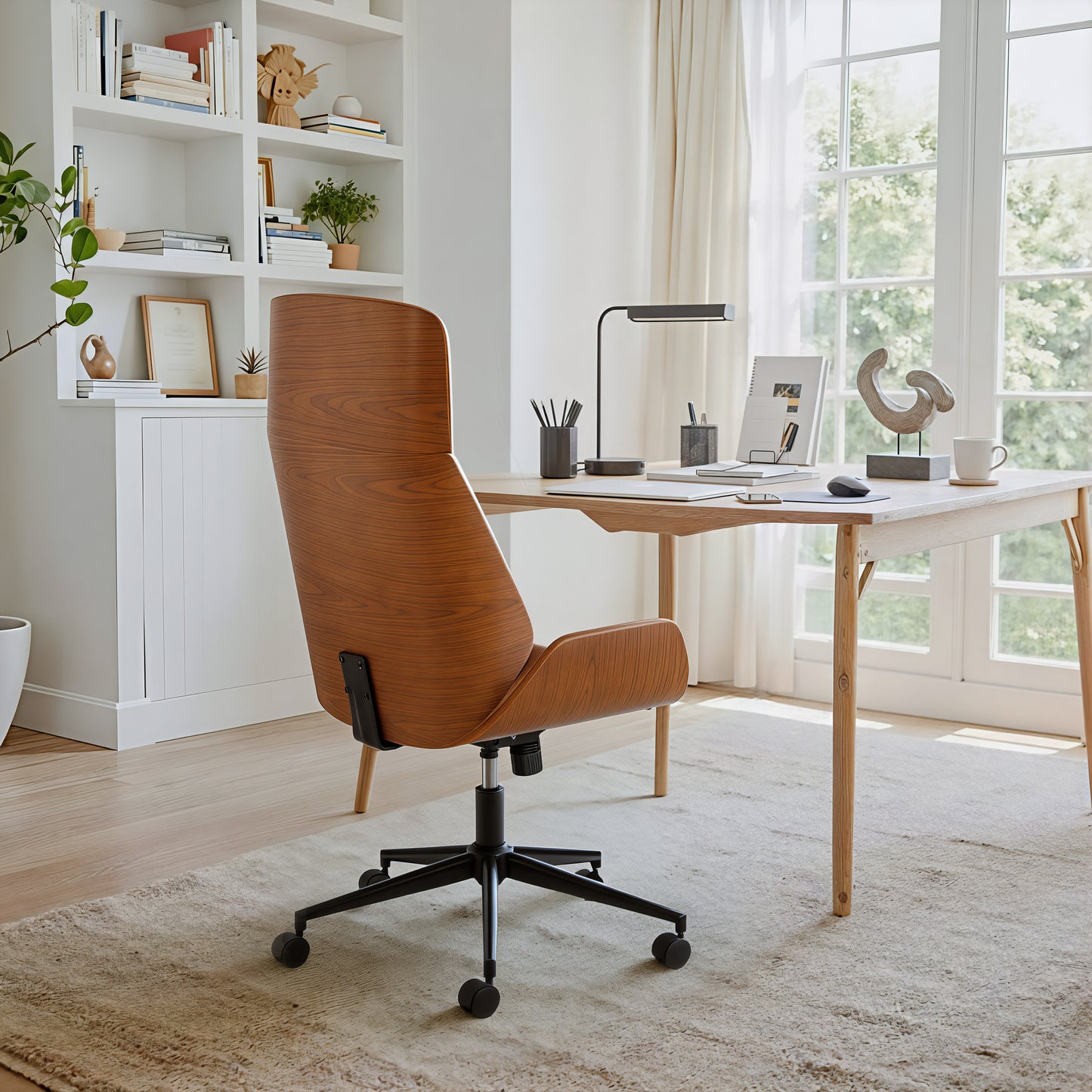 Zuo Modern High Back Office Chair White