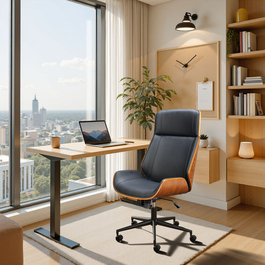 Zuo Modern Flex High Back Office Chair Black