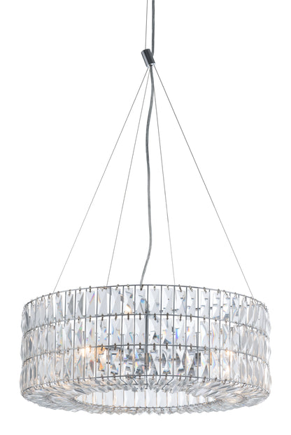 Zuo Modern Jena Ceiling Lamp Chrome