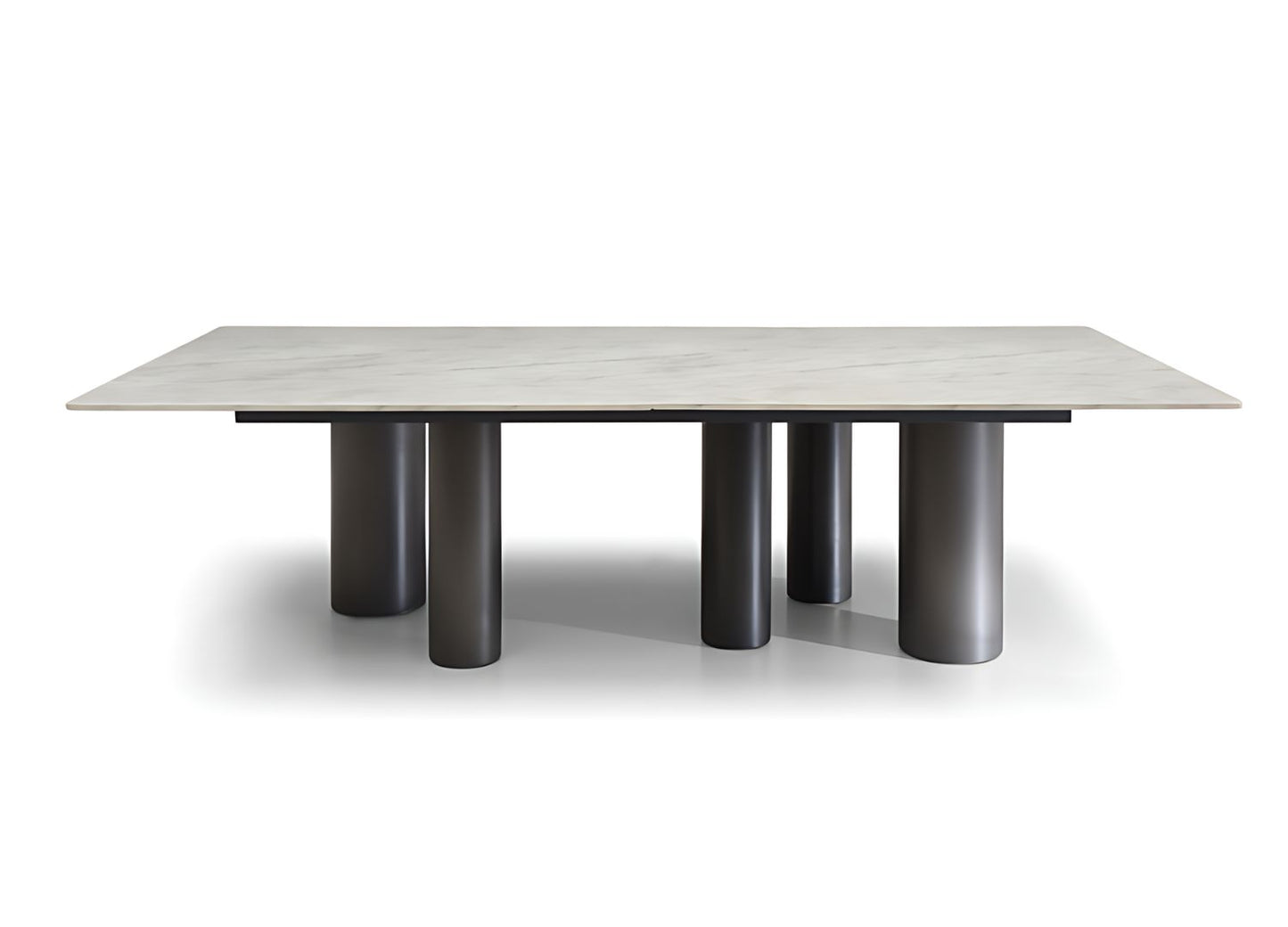 Whiteline Modern Living Envie Rectangular White  Conference Table