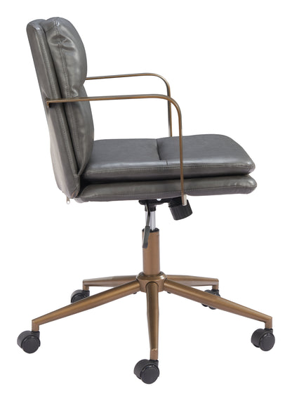 Zuo Modern Birao Office Chair Gray