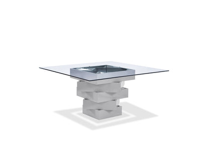 Carson Square Top with Sculptural Base Conference Table