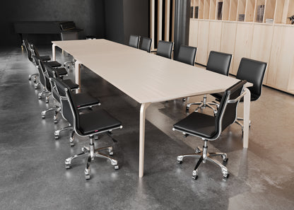Zuo Modern Lider Plus Armless Office Chair Black