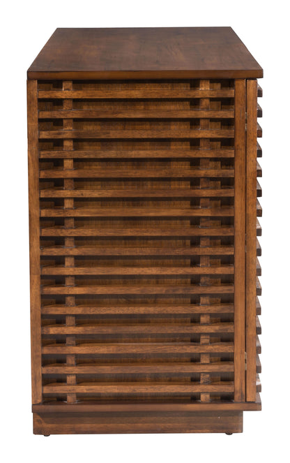 Zuo Modern Linea Credenza Walnut
