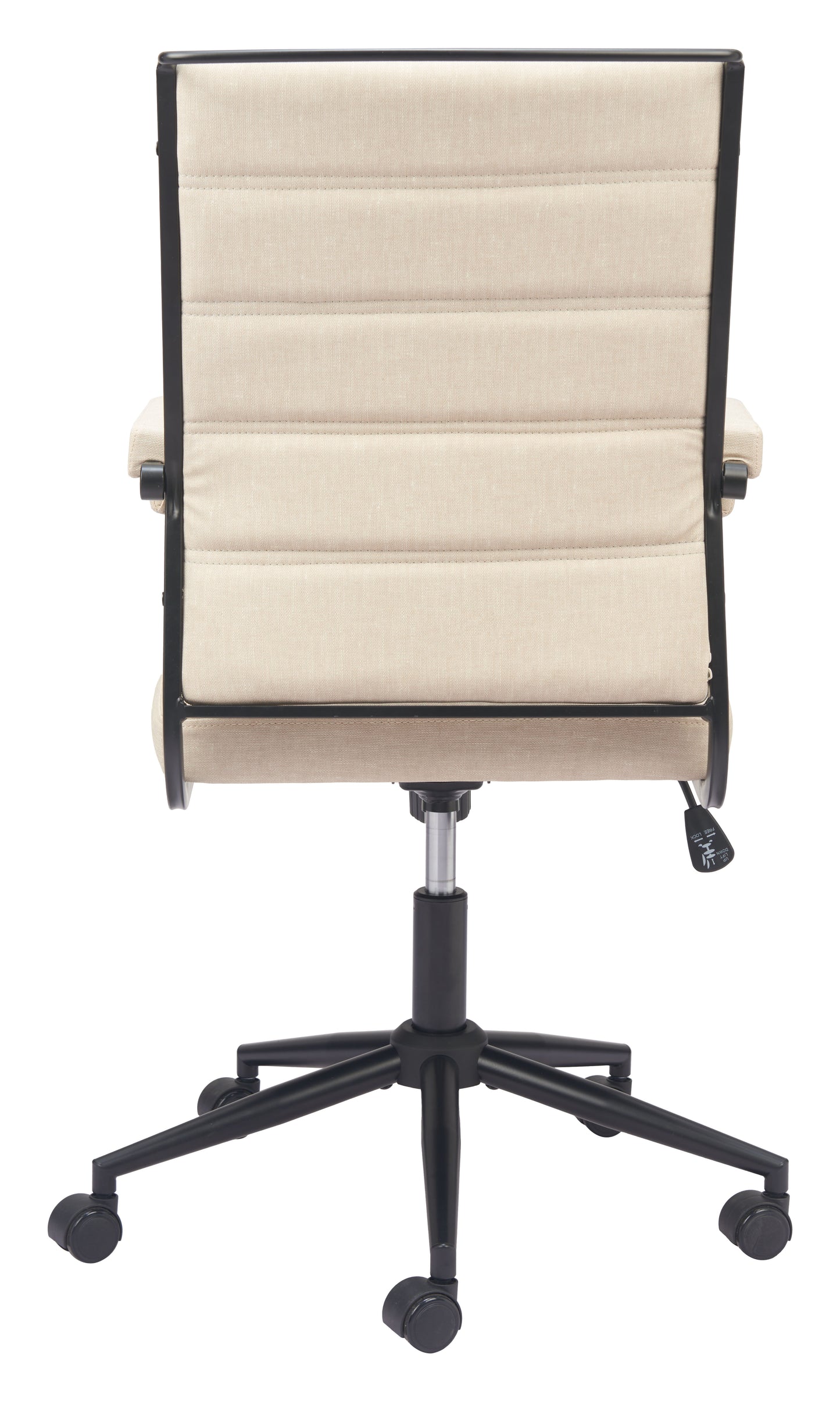Zuo Modern Auction Office Chair Beige
