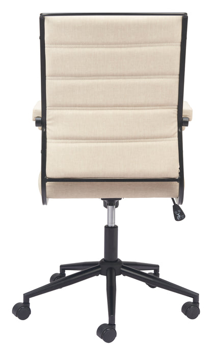 Zuo Modern Auction Office Chair Beige