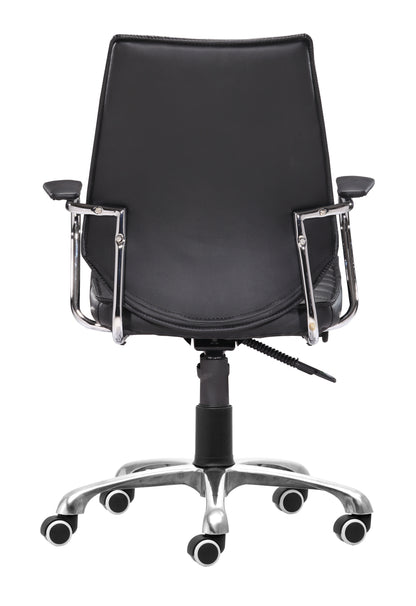 Zuo Modern Enterprise Low Back Office Chair Black