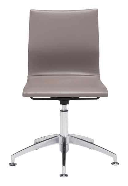 Zuo Modern Glider Conference Chair Taupe