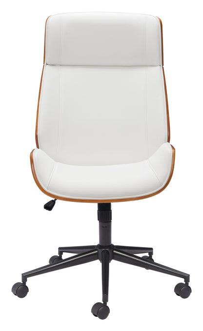 Zuo Modern High Back Office Chair White