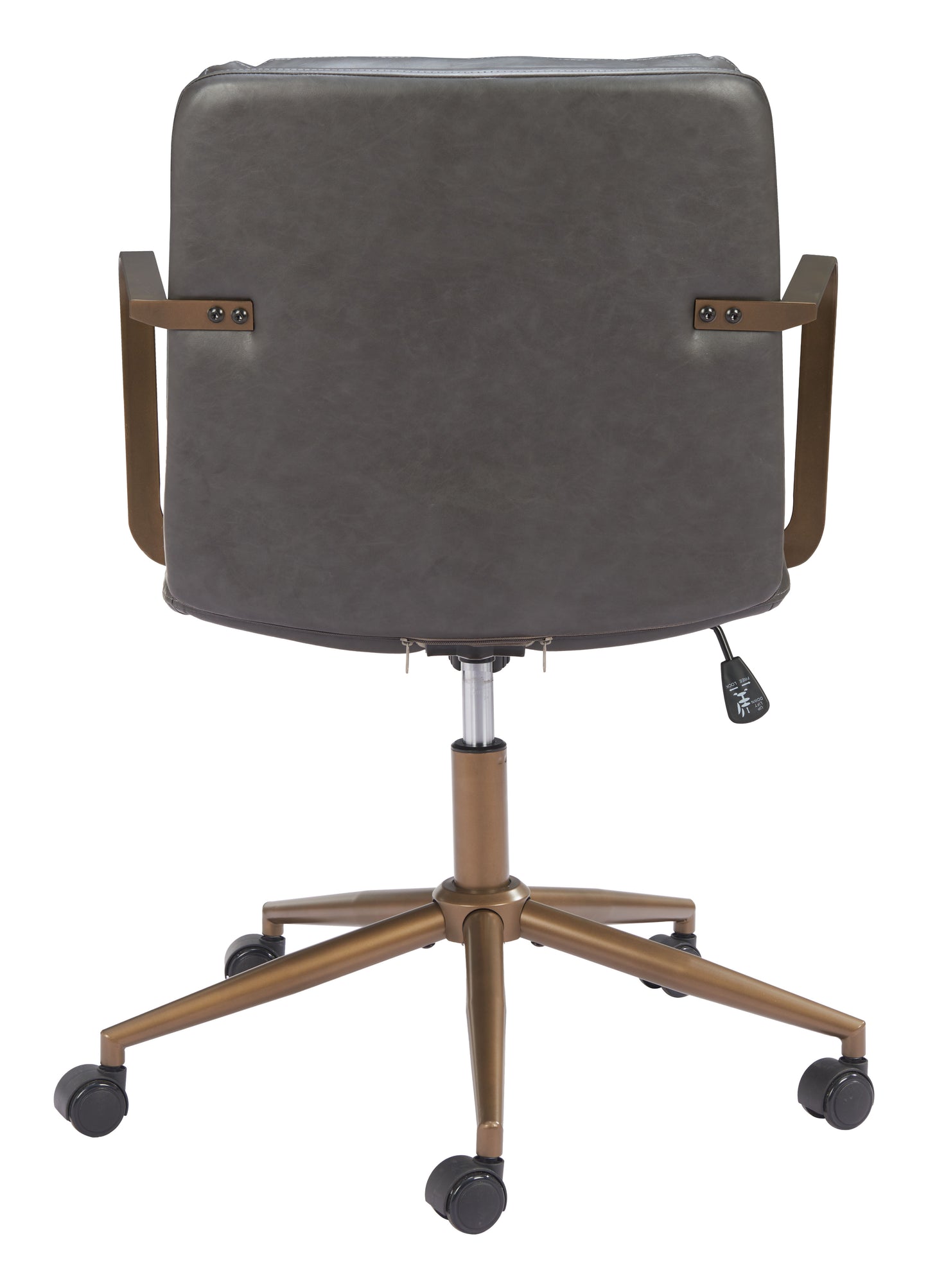 Zuo Modern Birao Office Chair Gray
