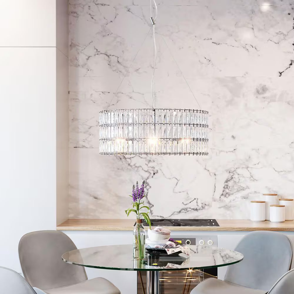 Zuo Modern Jena Ceiling Lamp Chrome