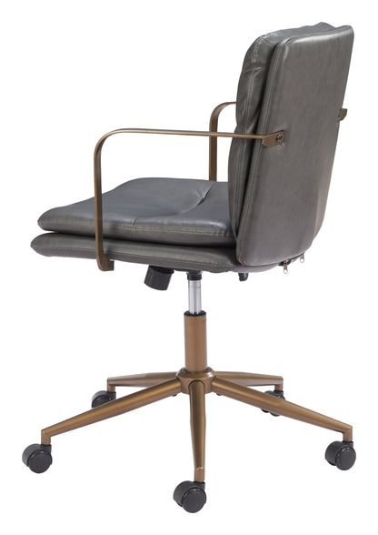 Zuo Modern Birao Office Chair Gray