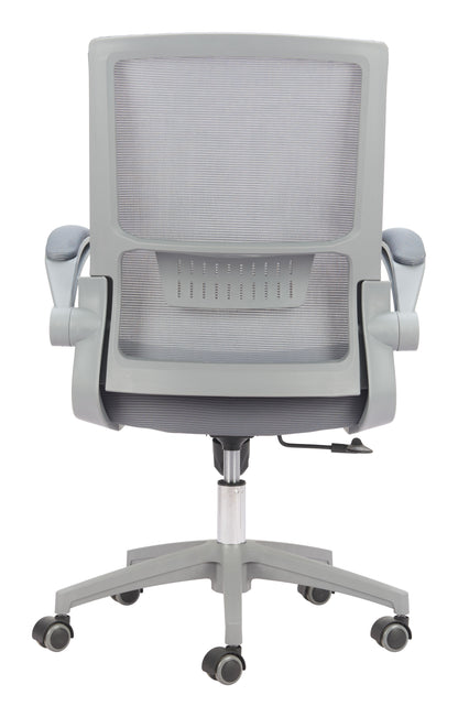 Zuo Modern Pater Office Chair Gray