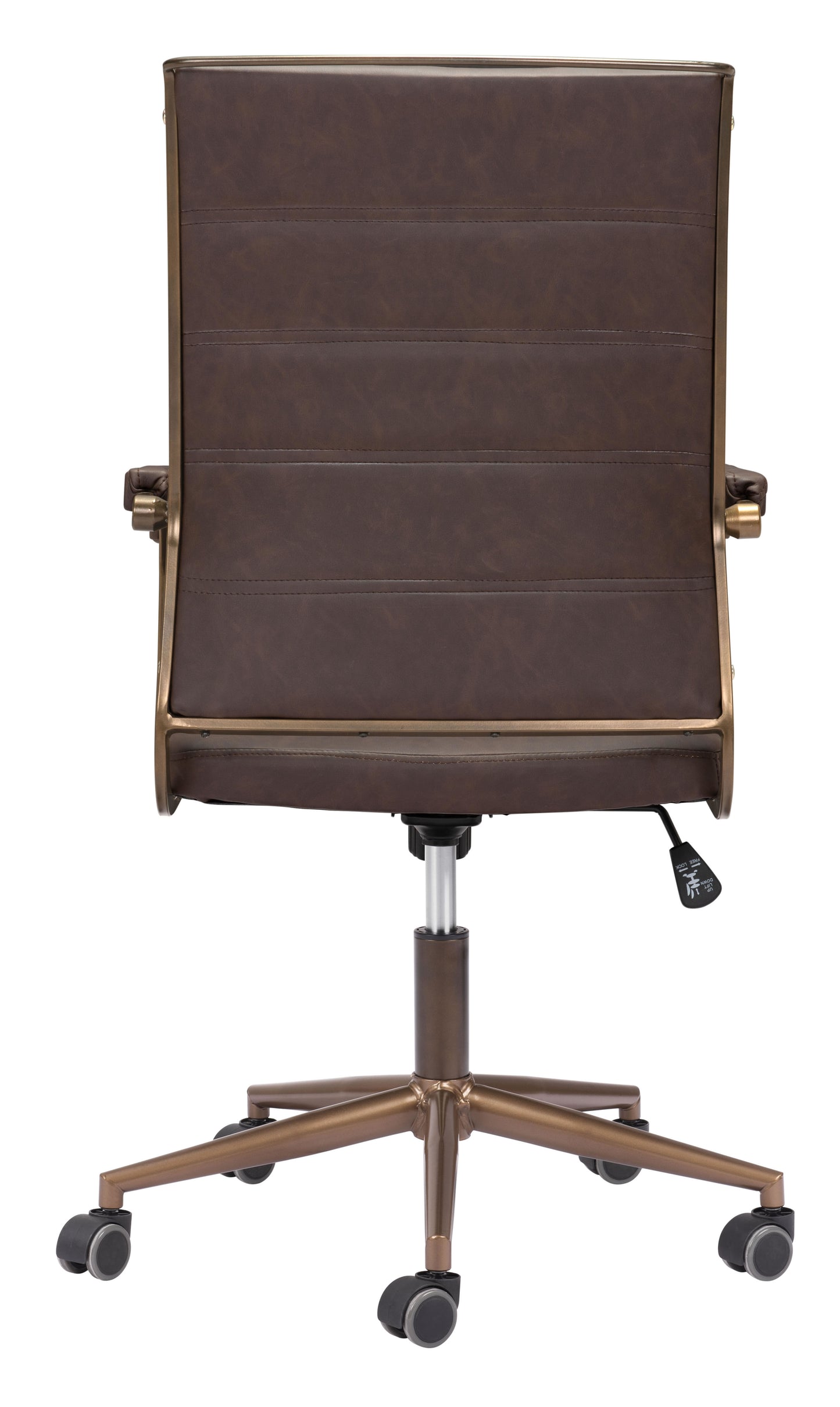 Zuo Modern Auction Office Chair Espresso