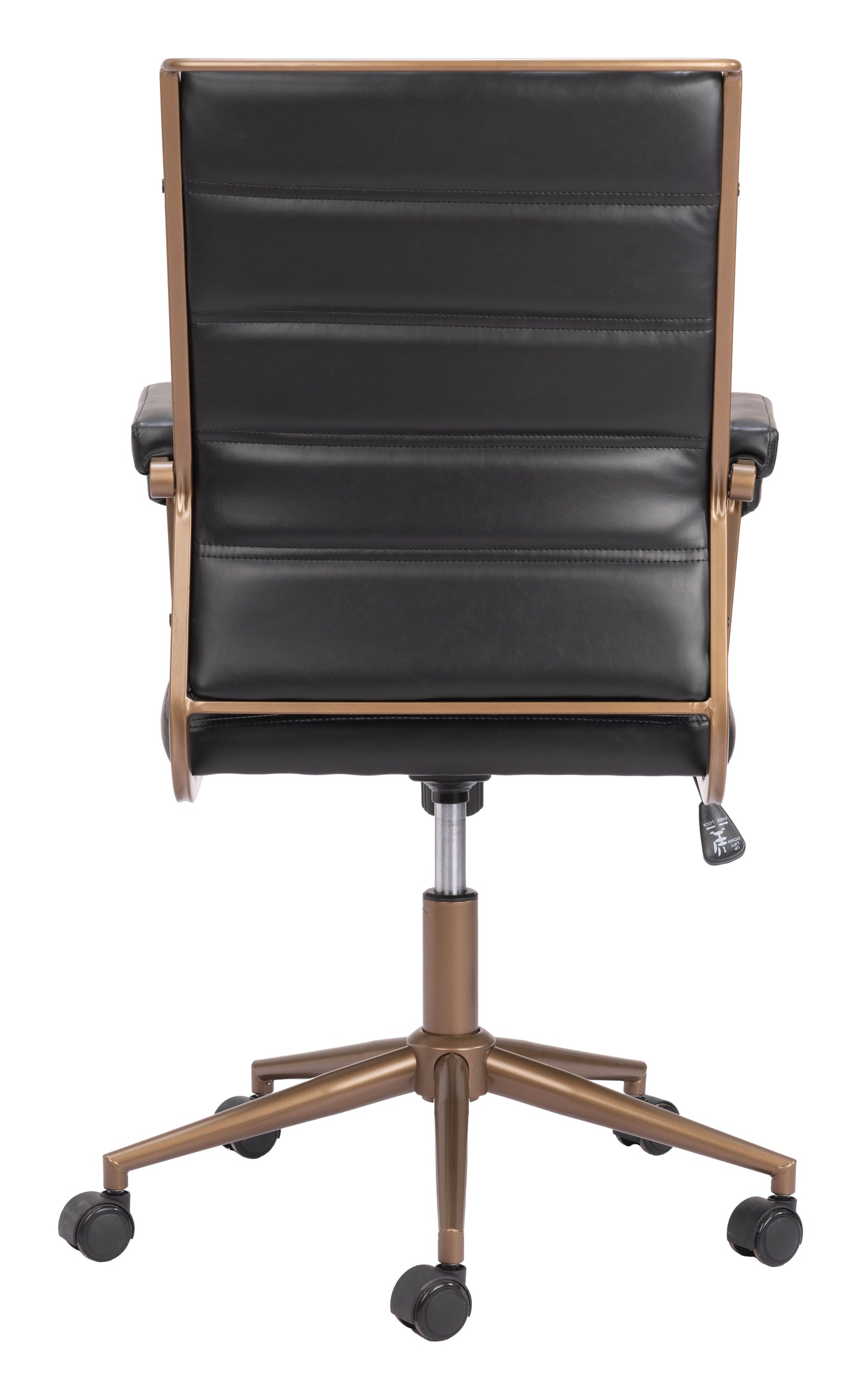 Zuo Modern Auction Office Chair Vintage Black