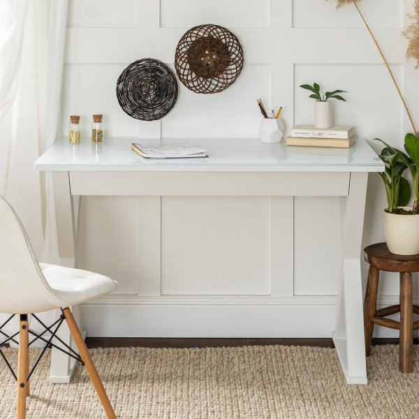 48" Xtra Computer Desk - White