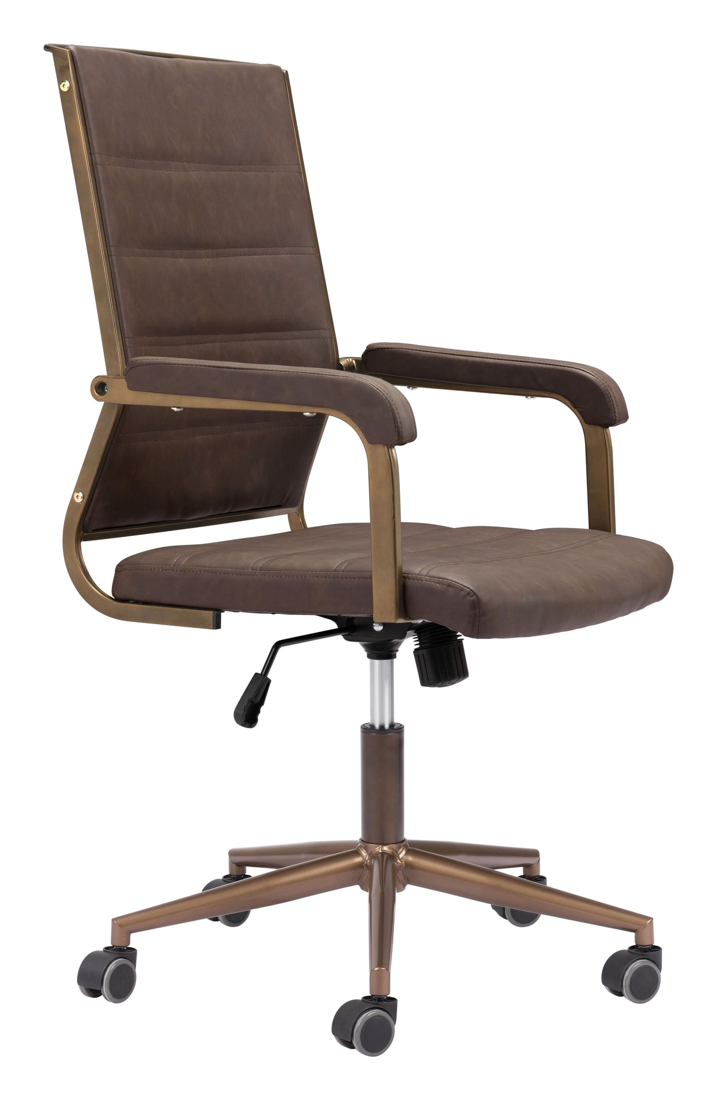 Zuo Modern Auction Office Chair Espresso