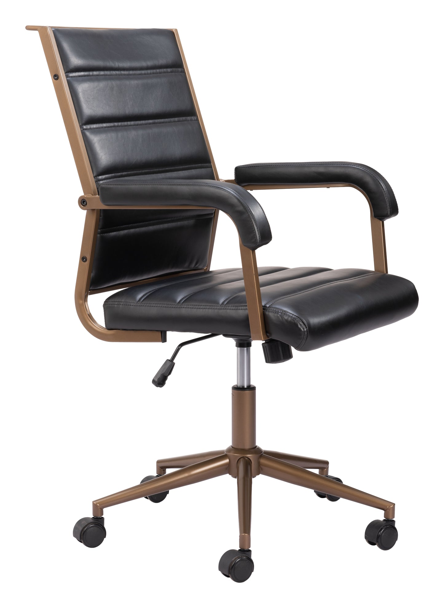 Zuo Modern Auction Office Chair Vintage Black