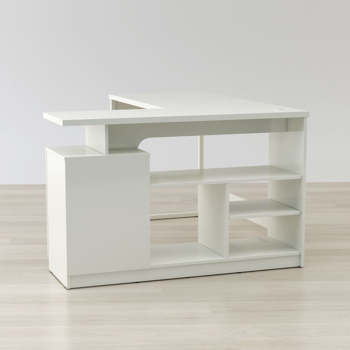 Anderson Teak LEXI 55" L-SHAPED CORNER DESK