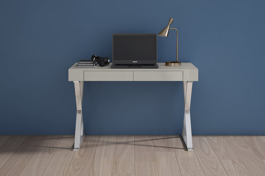 Light Grey Elm Desk Large