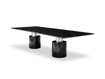 Whiteline Modern Living Geneva Conference Table Black