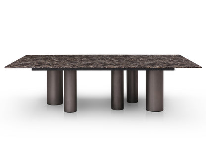 Whiteline Modern Living Envie Rectangular Brown Conference Table