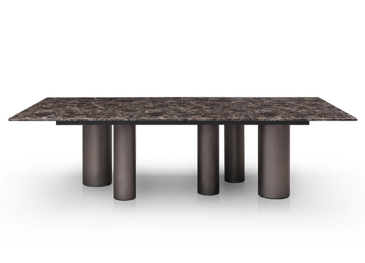 Whiteline Modern Living Envie Rectangular Brown Conference Table