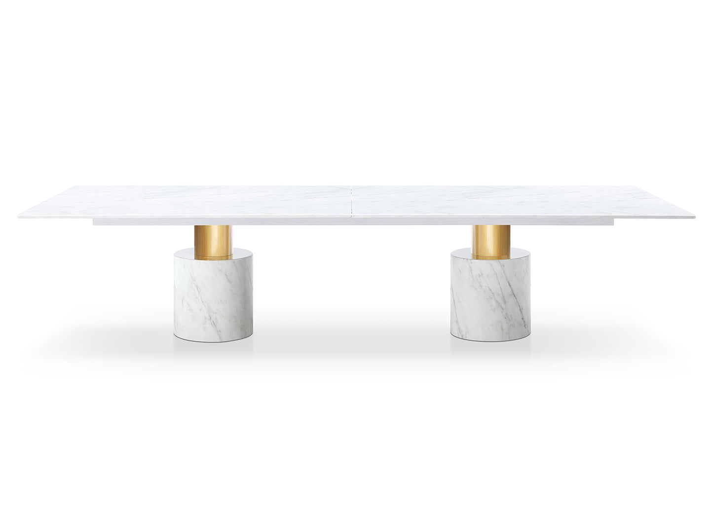 Whiteline Modern Living Geneva Conference Table White