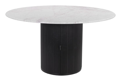 Zuo Modern Izola Conference/Meeting Table White & Black