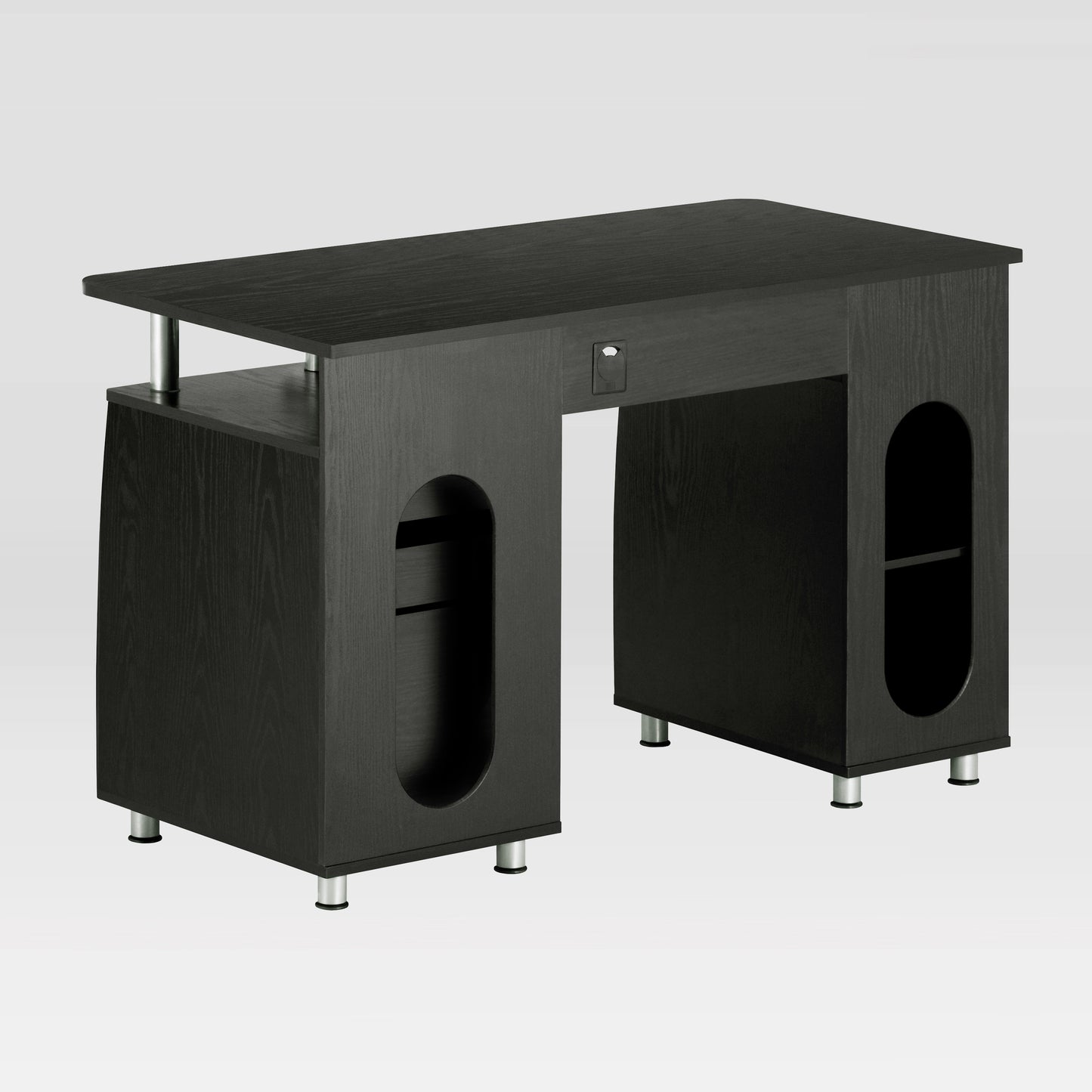 Techni Mobili Complete Computer Workstation Desk With Storage, Espresso