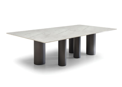 Whiteline Modern Living Envie Rectangular White  Conference Table