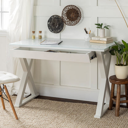48" Xtra Computer Desk - White