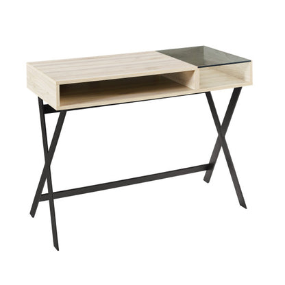 42" X Leg Writing Desk - Birch