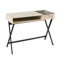 42" X Leg Writing Desk - Birch